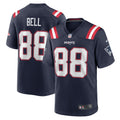 Jaheim Bell New England Patriots Nike  Game Jersey -  Navy