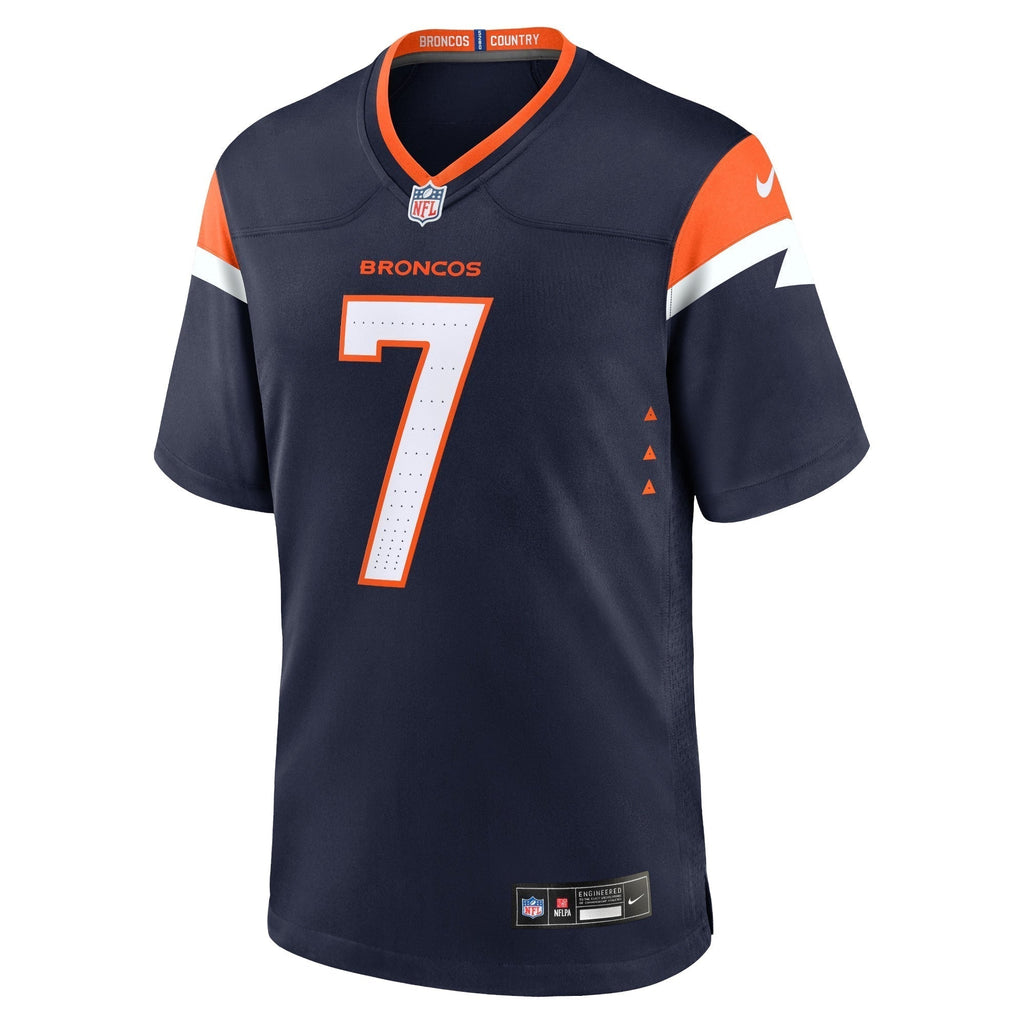 John Elway Denver Broncos Nike Mile High Collection Alternate Retired   Game Jersey - Navy