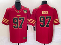Men's San Francisco 49ers Nick Bosa #97 Scarlet Vapor F.U.S.E. Limited Jersey1