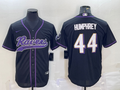 Men's Baltimore Ravens Marlon Humphrey #44 Black Game Jersey1 Joint Edition