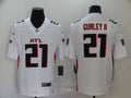 Men's Atlanta Falcons Todd Gurley II #21 White Game Player Jersey1
