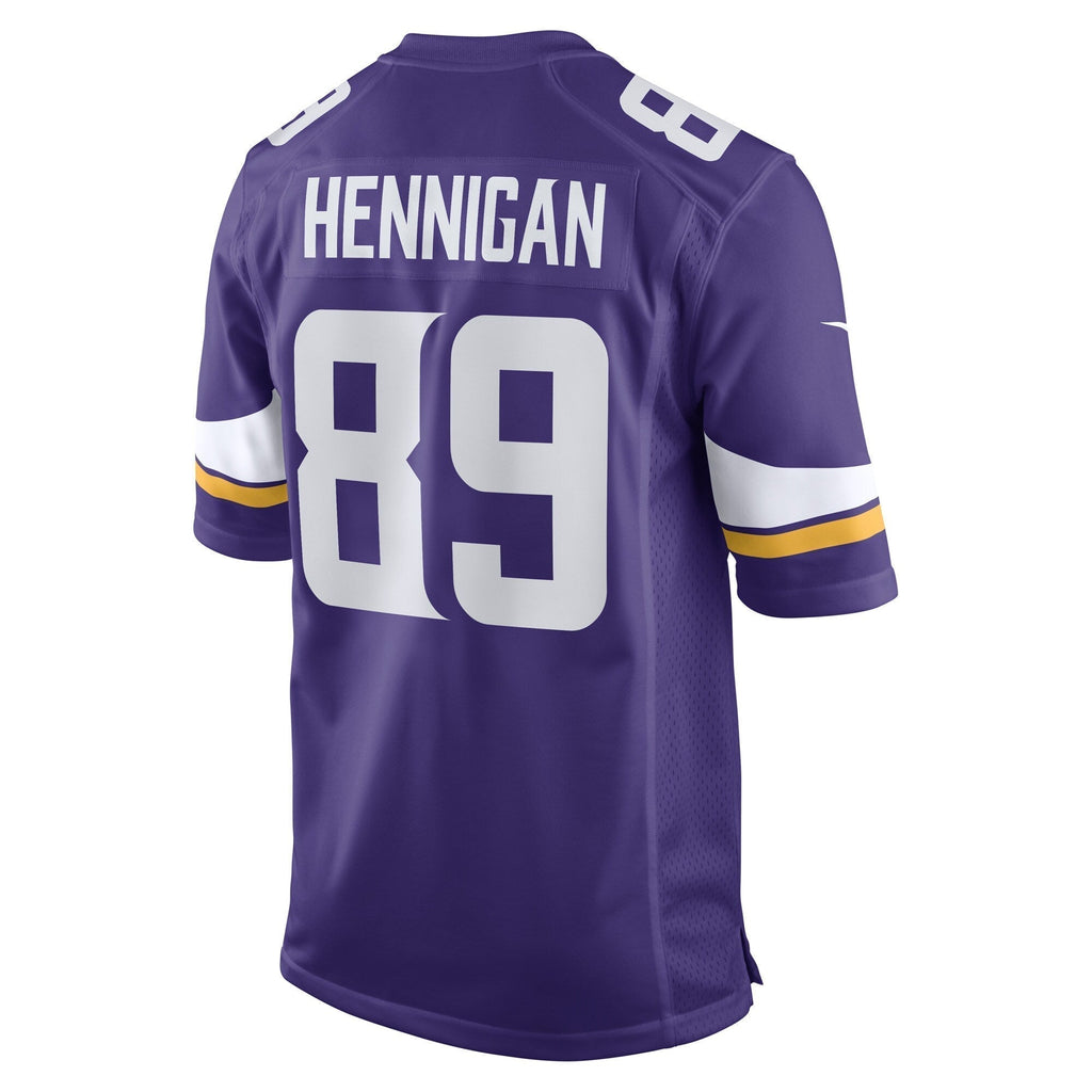 Thomas Hennigan Minnesota Vikings Nike Game   Jersey - Purple