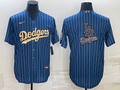 Men's Los Angeles Dodgers Royal Blank Replica Jersey1