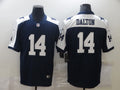 Men's Dallas Cowboys Andy Dalton #14 Navy Game Jersey1