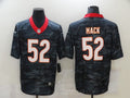 Men's Chicago Bears Khalil Mack #52 Gray Camouflage Game Jersey1