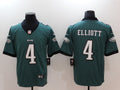 Men's Philadelphia Eagles Jake Elliott #4 Midnight Green Game Jersey1