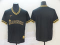 Men's Seattle Mariners Black Replica Blank Jersey