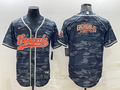 Men's Cincinnati Bengals Grey Camouflage Fashion Jersey1