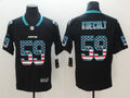 Men's Carolina Panthers Luke Kuechly #59 Black Authentic Game Jersey1
