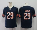 Men's Chicago Bears Tarik Cohen #29 Navy Vapor Limited Jersey1