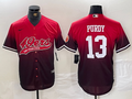 Men's San Francisco 49ers Brock Purdy #13 Scarlet Player Jersey1