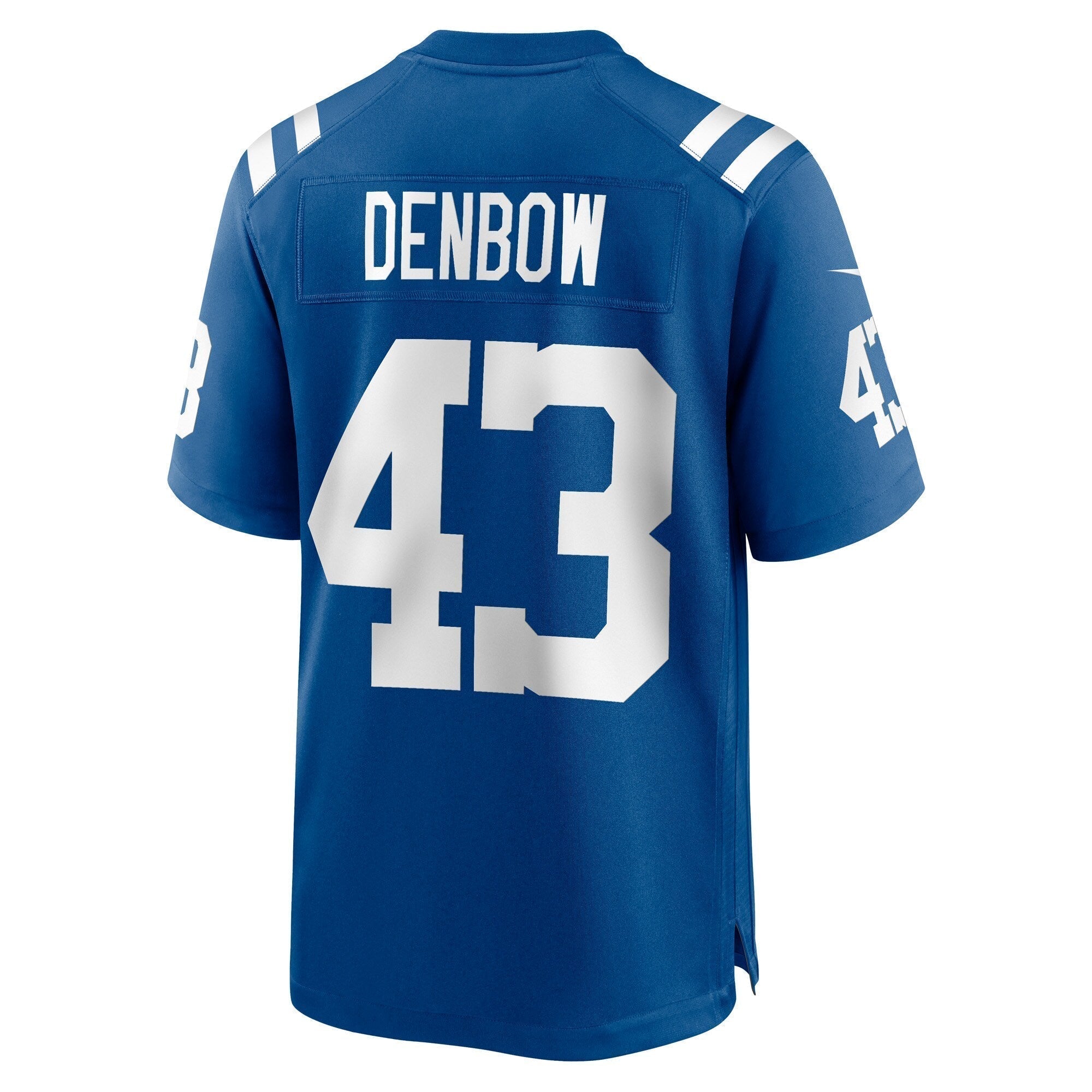 Trevor Denbow Indianapolis Colts Nike Game   Jersey - Royal