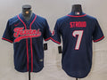 Men's Houston Texans C.J. Stroud #7 Navy Player Jersey1