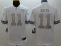 Men's Kansas City Chiefs Alex Smith #11 White Game Jersey1