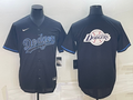 Men's Los Angeles Dodgers Replica Baseball Jersey1 Black