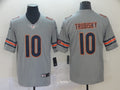 Men's Chicago Bears Mitch Trubisky #10 Gray Game Jersey1