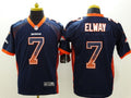 Men's Denver Broncos John Elway #7 Navy Game Jersey1