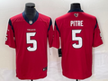 Men's Houston Texans Jalen Pitre #5 Red Game Player Jersey1