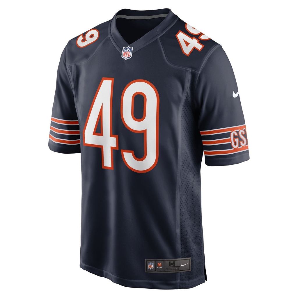 Tremaine Edmunds Chicago Bears Nike Game   Jersey - Navy