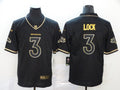 Men's Denver Broncos Drew Lock #3 Black Game Jersey1