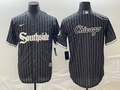 Men's Chicago White Sox Black City Connect Replica Game Jersey1