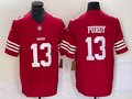 Men's San Francisco 49ers Brock Purdy #13 Scarlet Vapor F.U.S.E. Limited Jersey1