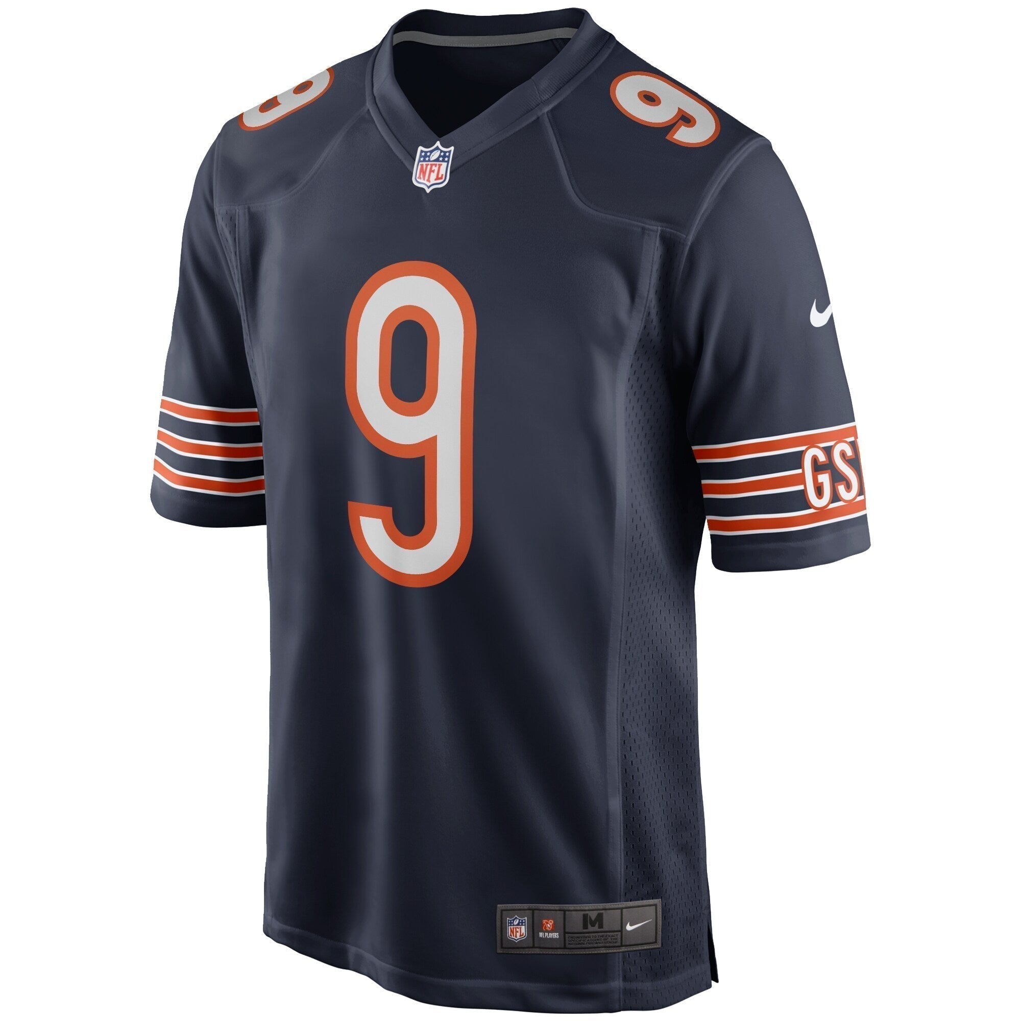 Jim McMahon Chicago Bears Nike Game Retired   Jersey - Navy