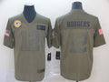 Men's Green Bay Packers Aaron Rodgers #12 Brown Player Game Jersey1