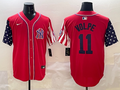 Men's New York Yankees Anthony Volpe #11 Red Limited Player Jersey