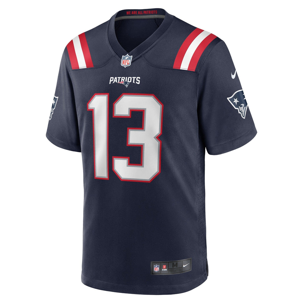 Jack Jones New England Patriots Nike Game   Jersey - Navy