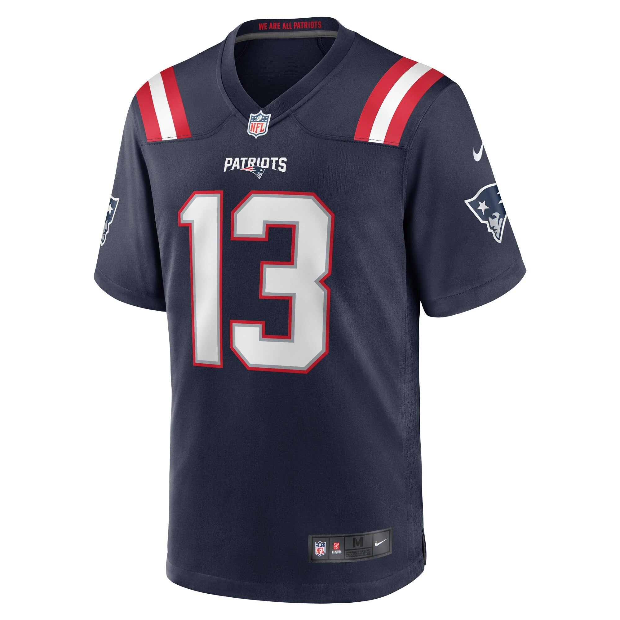 Jack Jones New England Patriots Nike Game   Jersey - Navy