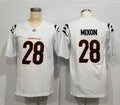 Men's Cincinnati Bengals Joe Mixon #28 White Game Jersey1