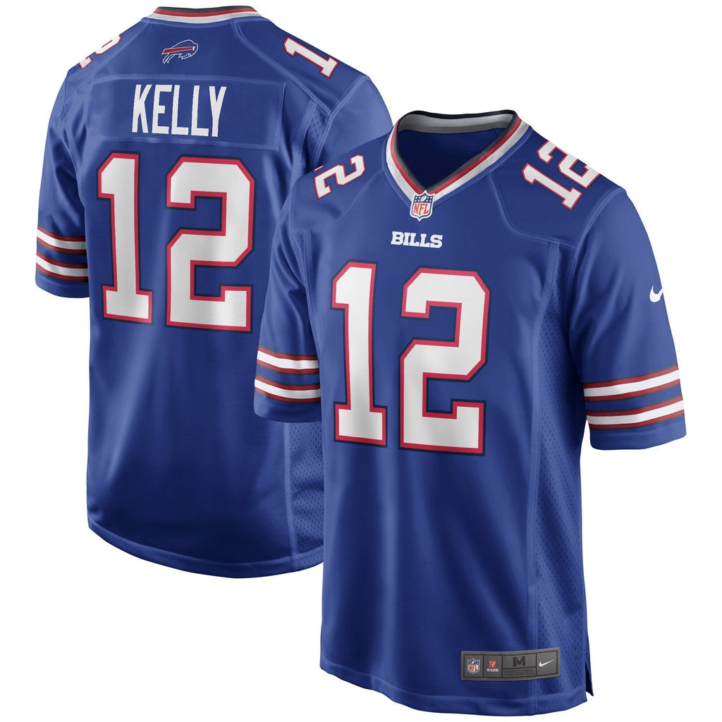 Jim Kelly Buffalo Bills Nike Game Retired   Jersey - Royal