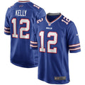 Jim Kelly Buffalo Bills Nike Game Retired   Jersey - Royal