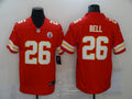 Men's Kansas City Chiefs Leveon Bell #26 Red Game Jersey1