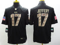 Men's Chicago Bears Alshon Jeffery #17 Black Game Player Jersey1