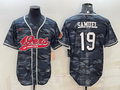 Men's San Francisco 49ers Deebo Samuel #19 Grey Camouflage Game Jersey1 Joint Edition