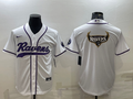 Men's Baltimore Ravens White Game Jersey1