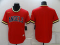 Men's Los Angeles Angels Red Replica Team Blank Jersey1
