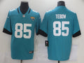 Men's Jacksonville Jaguars Tim Tebow #85 Teal Game Jersey1