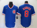 Men's Chicago Cubs Andre Dawson #8 Blue Replica Player Jersey