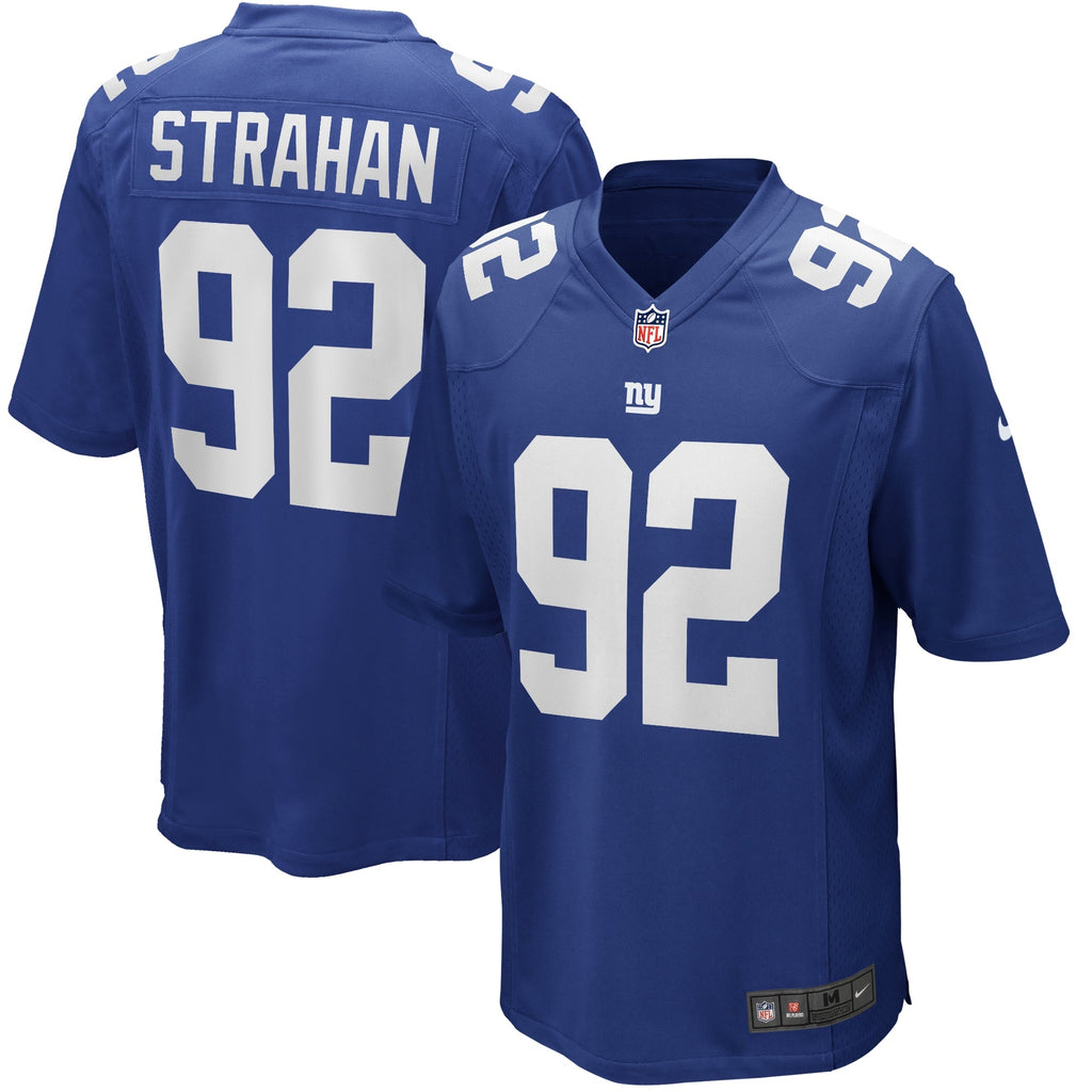 Michael Strahan New York Giants Nike Game Retired   Jersey - Royal