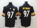 Men's Pittsburgh Steelers Cameron Heyward #97 Black Game Jersey1