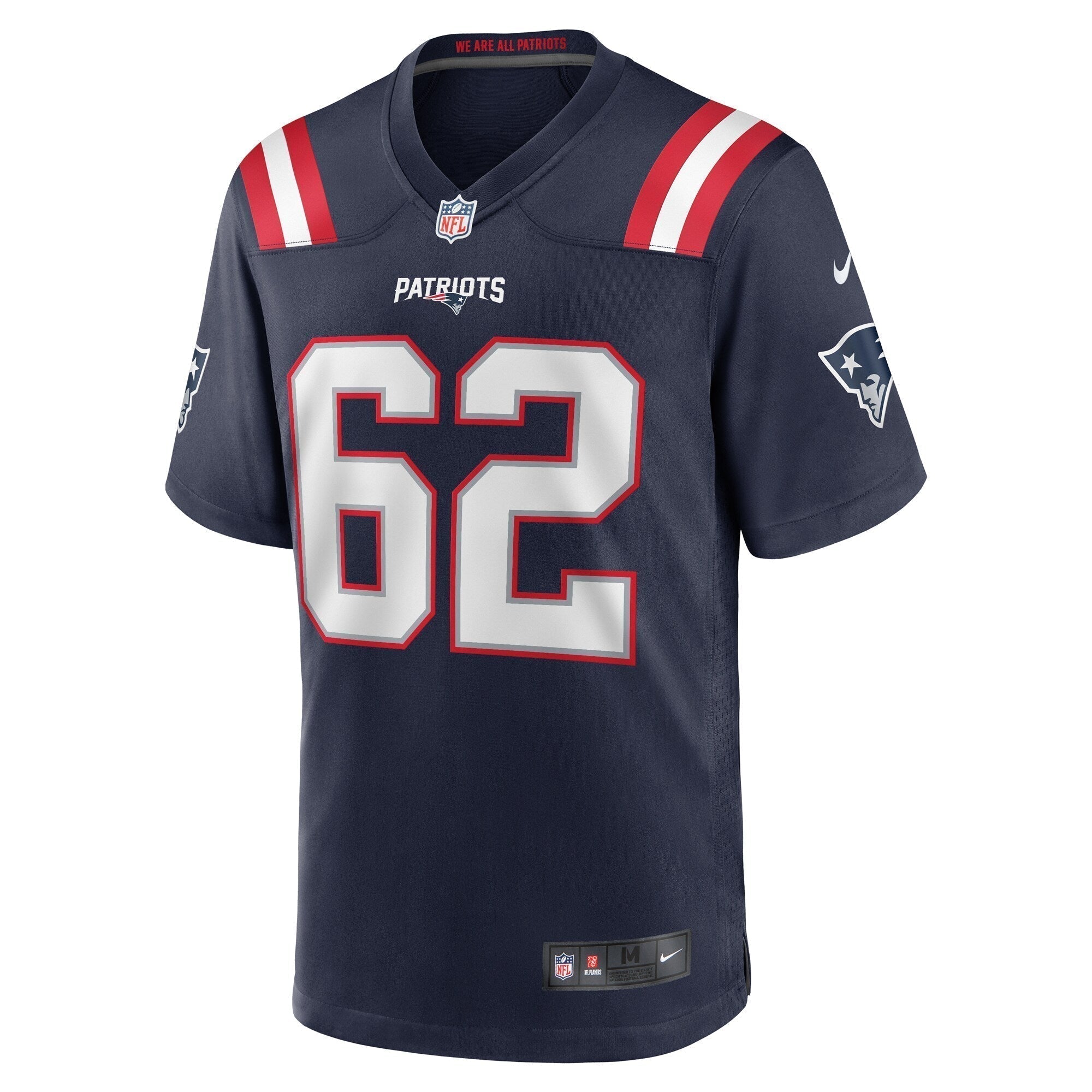 Sidy Sow New England Patriots Nike Team Game Jersey -  Navy