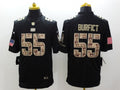 Men's Cincinnati Bengals Vontaze Burfict #55 Black Game Player Jersey1