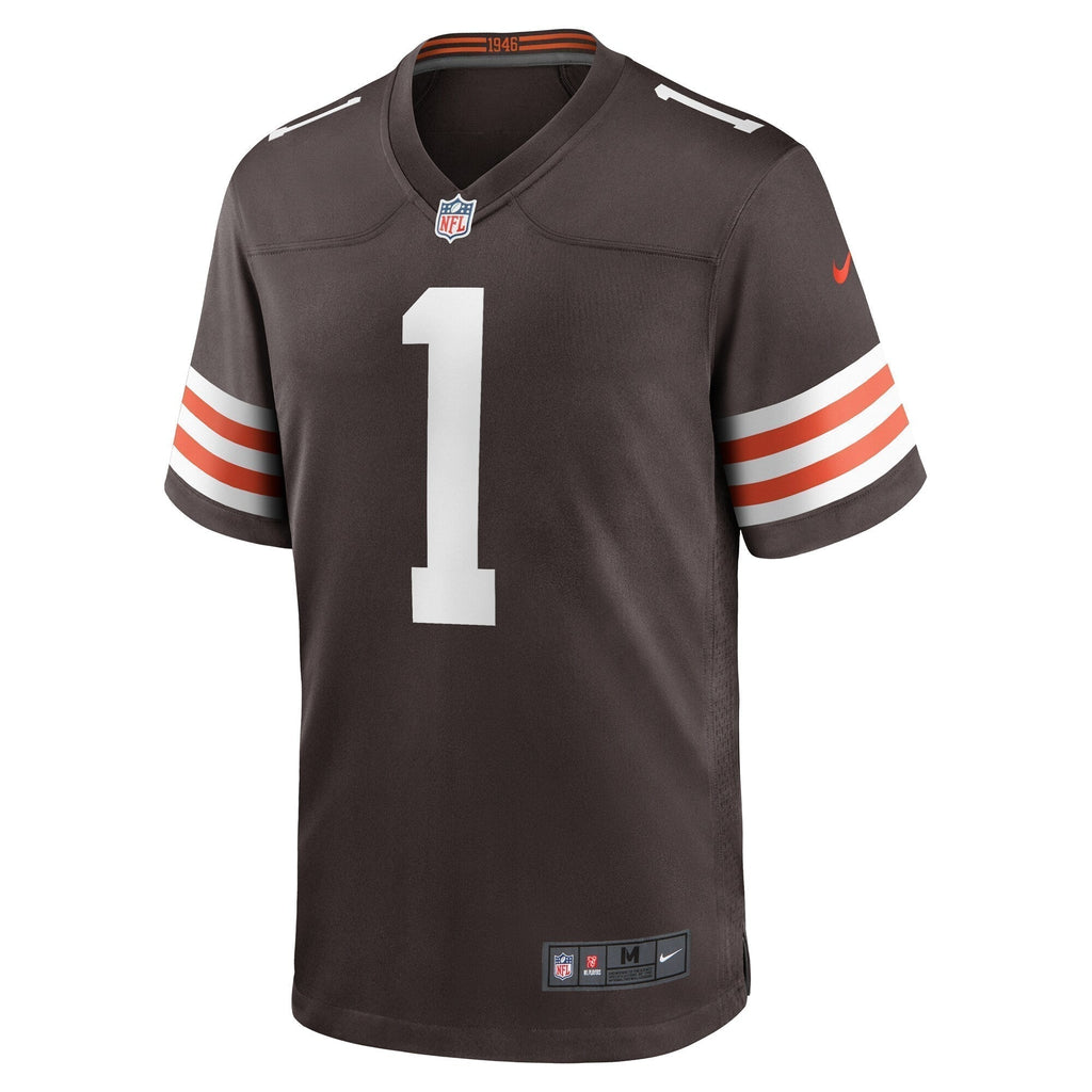 Juan Thornhill Cleveland Browns Nike Game   Jersey - Brown