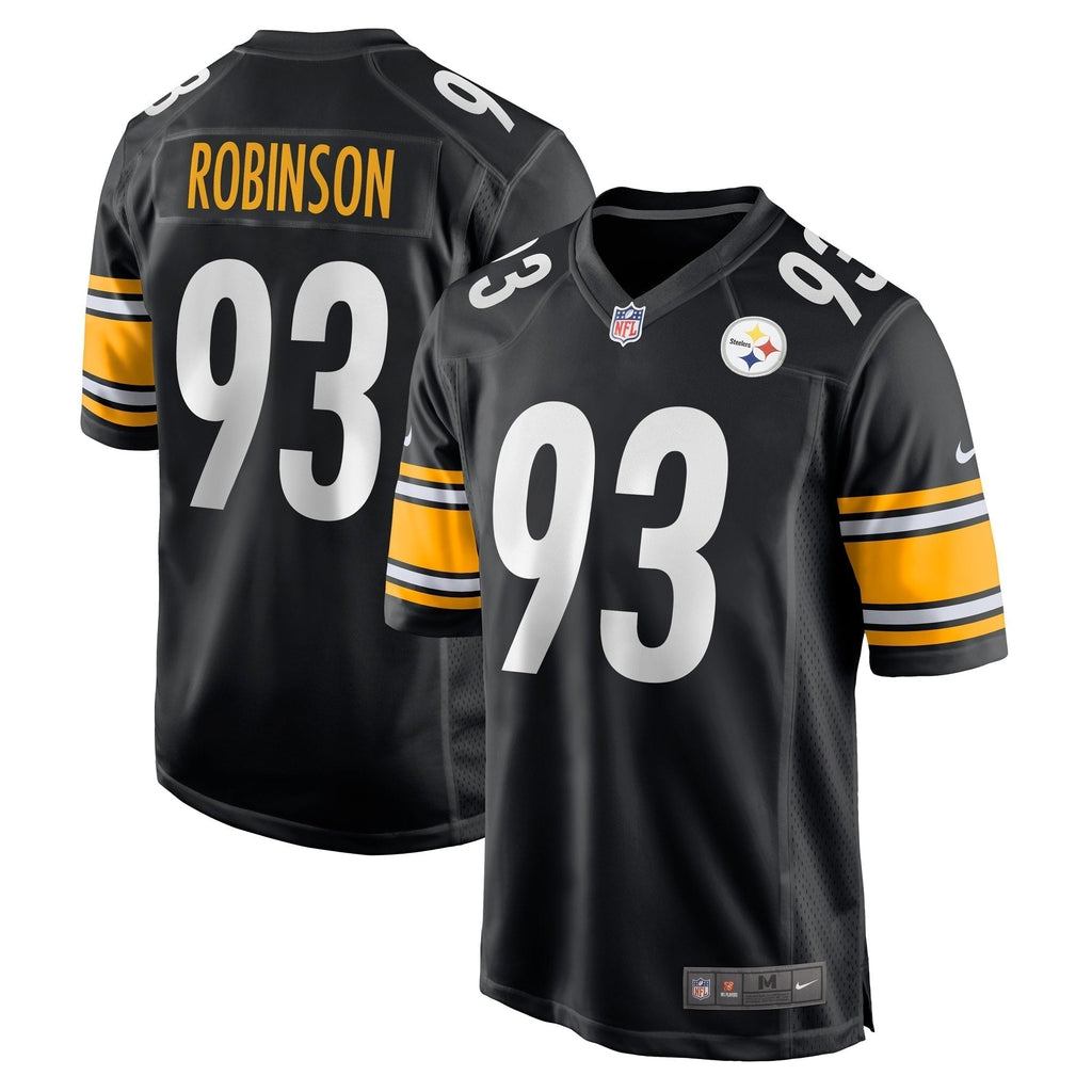 Mark Robinson Pittsburgh Steelers Nike Game   Jersey - Black
