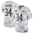 Walter Payton Chicago Bears Nike 2024 Salute to Service Retired   Limited Jersey - Arctic Camo