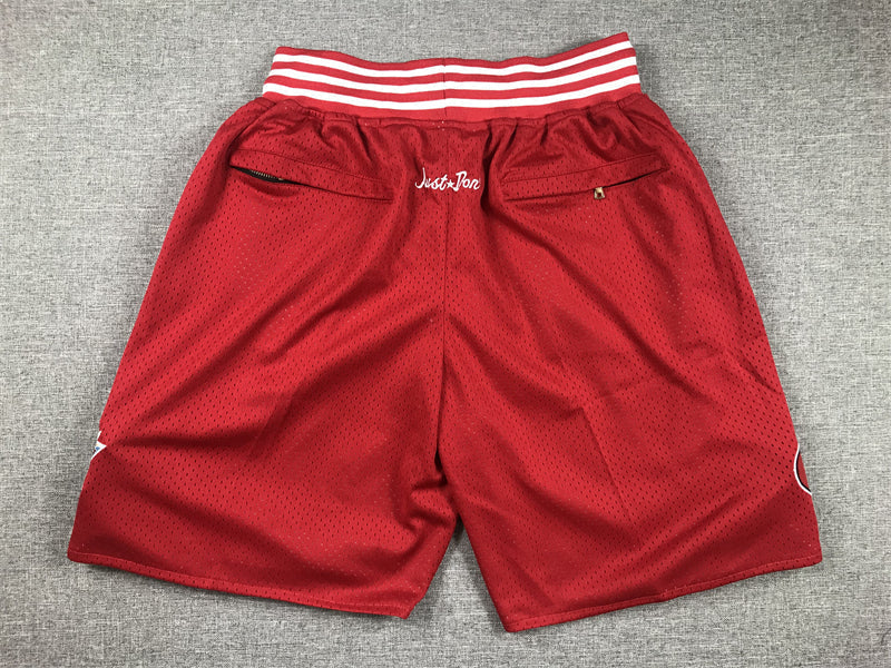 Men's San Francisco 49ers Scarlet Pocket Shorts1