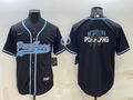Men's Carolina Panthers Black Game Jersey1